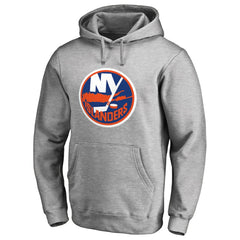 New York Islanders Primary Team Logo Fleece Fitted Pullover Hoodie Sale