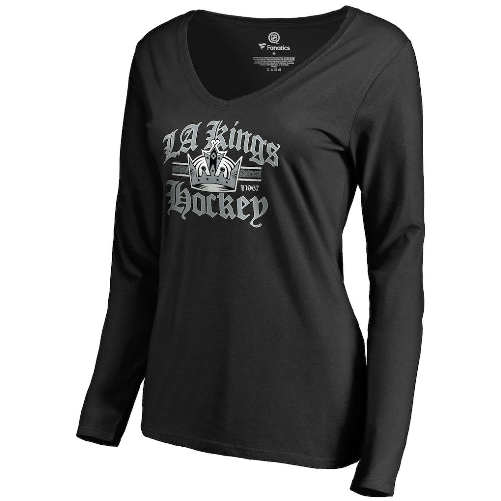 Los Angeles Kings Women's Hometown Collection The Crown Long Sleeve T-Shirt Outlet