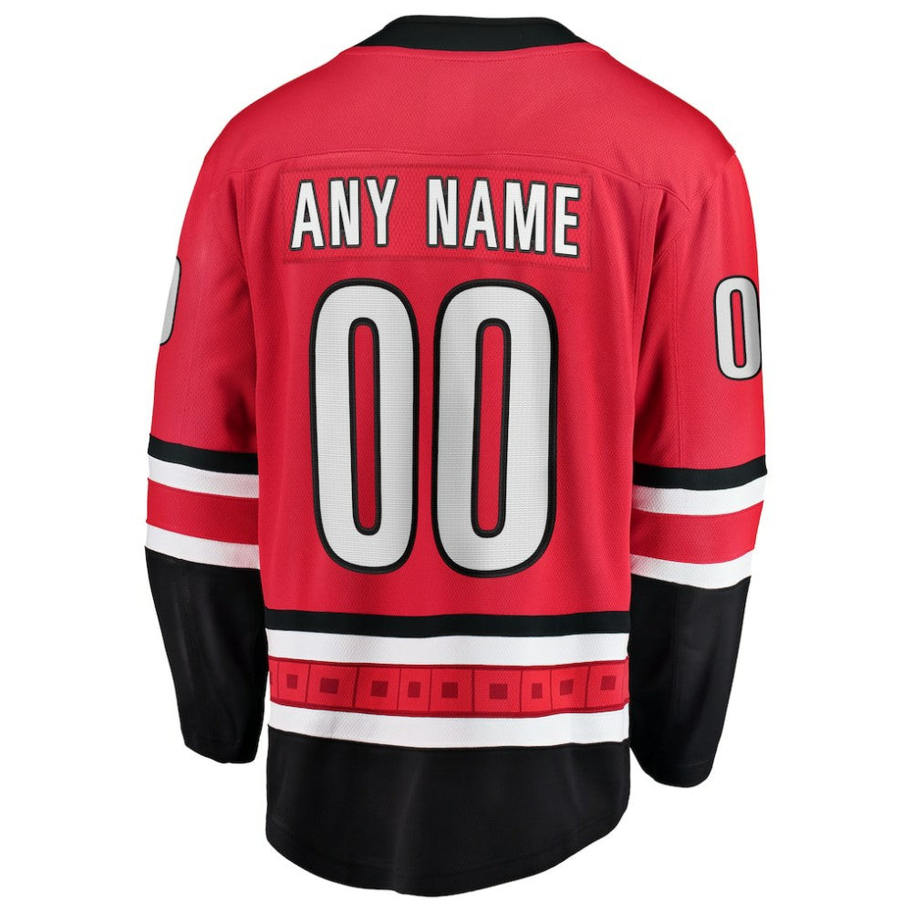Carolina Hurricanes Fanatics Alternate Breakaway Custom Jersey For Sale