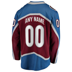 Colorado Avalanche Fanatics Home Breakaway Custom Jersey Sale