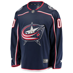 Columbus Blue Jackets Fanatics Home Breakaway Custom Jersey For Sale