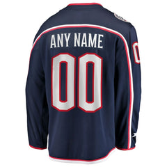 Columbus Blue Jackets Fanatics Home Breakaway Custom Jersey For Sale