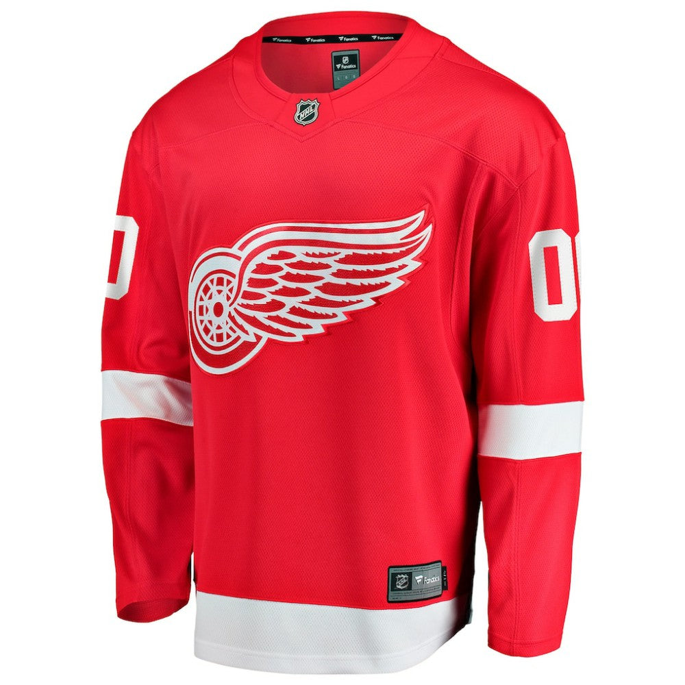 Detroit Red Wings Fanatics Home Breakaway Custom Jersey On Sale