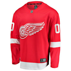 Detroit Red Wings Fanatics Home Breakaway Custom Jersey On Sale