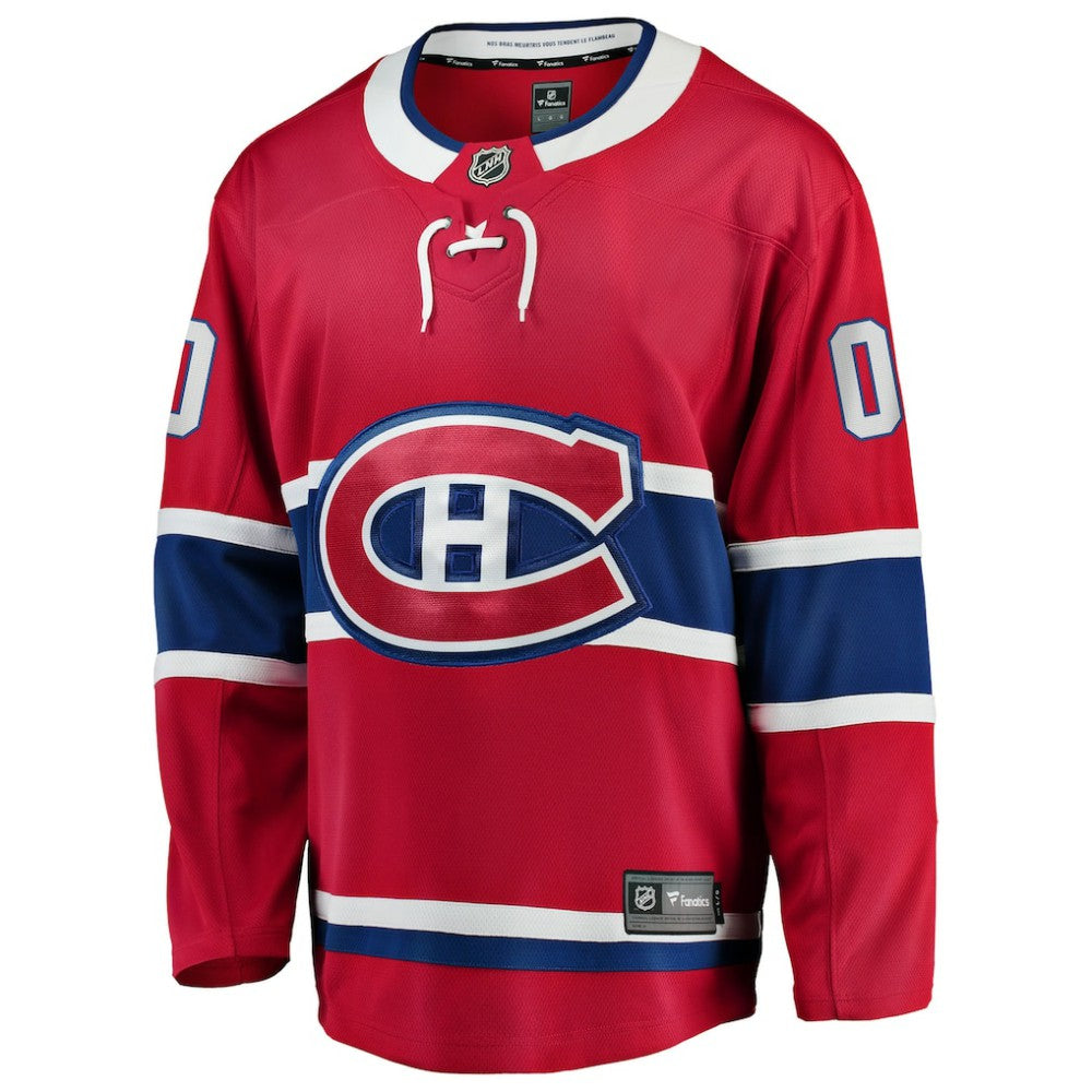 Montreal Canadiens Fanatics Home Breakaway Custom Jersey Outlet