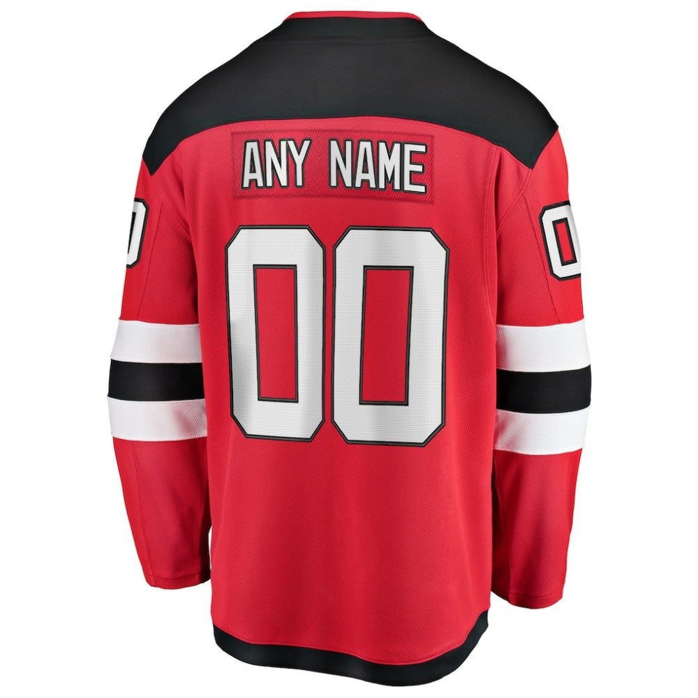 New Jersey Devils Fanatics Home Breakaway Custom Jersey Outlet