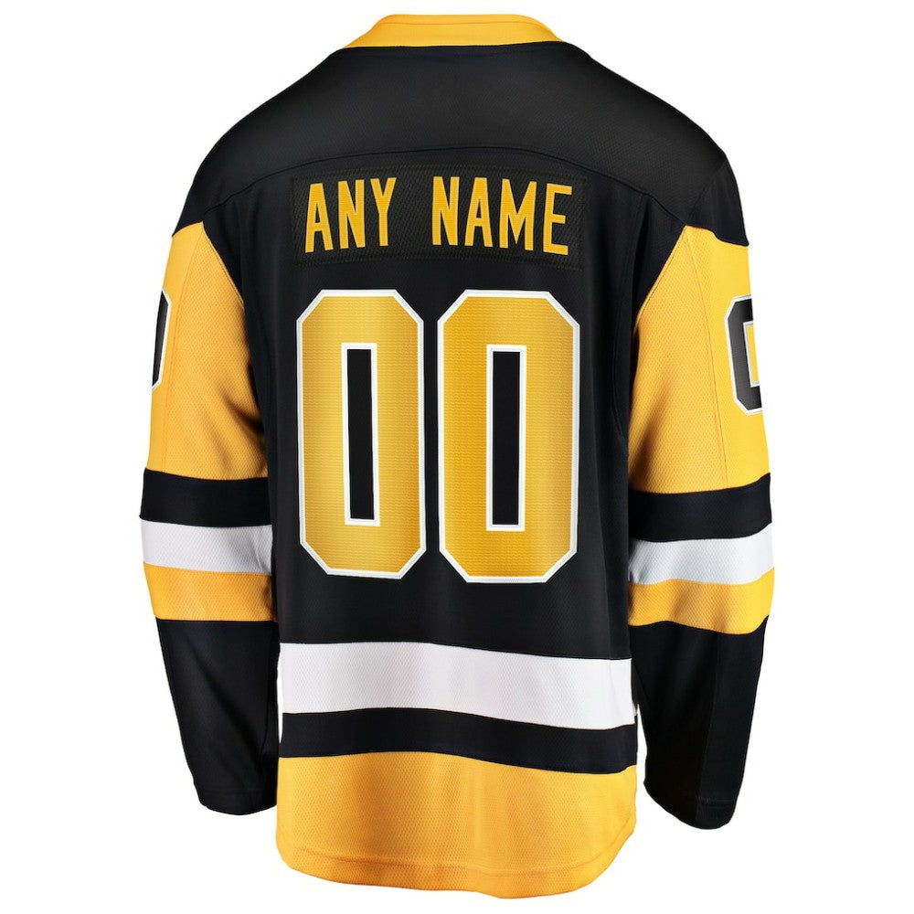 Pittsburgh Penguins Fanatics Home Breakaway Custom Jersey Sale