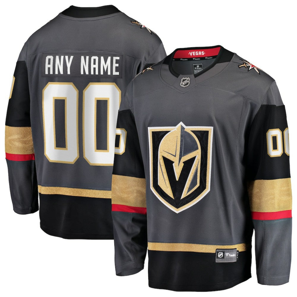 Vegas Golden Knights Fanatics Alternate Breakaway Custom Jersey Outlet