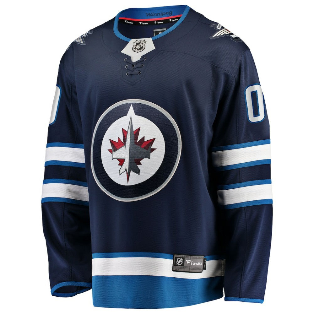 Winnipeg Jets Fanatics Home Breakaway Custom Jersey Online