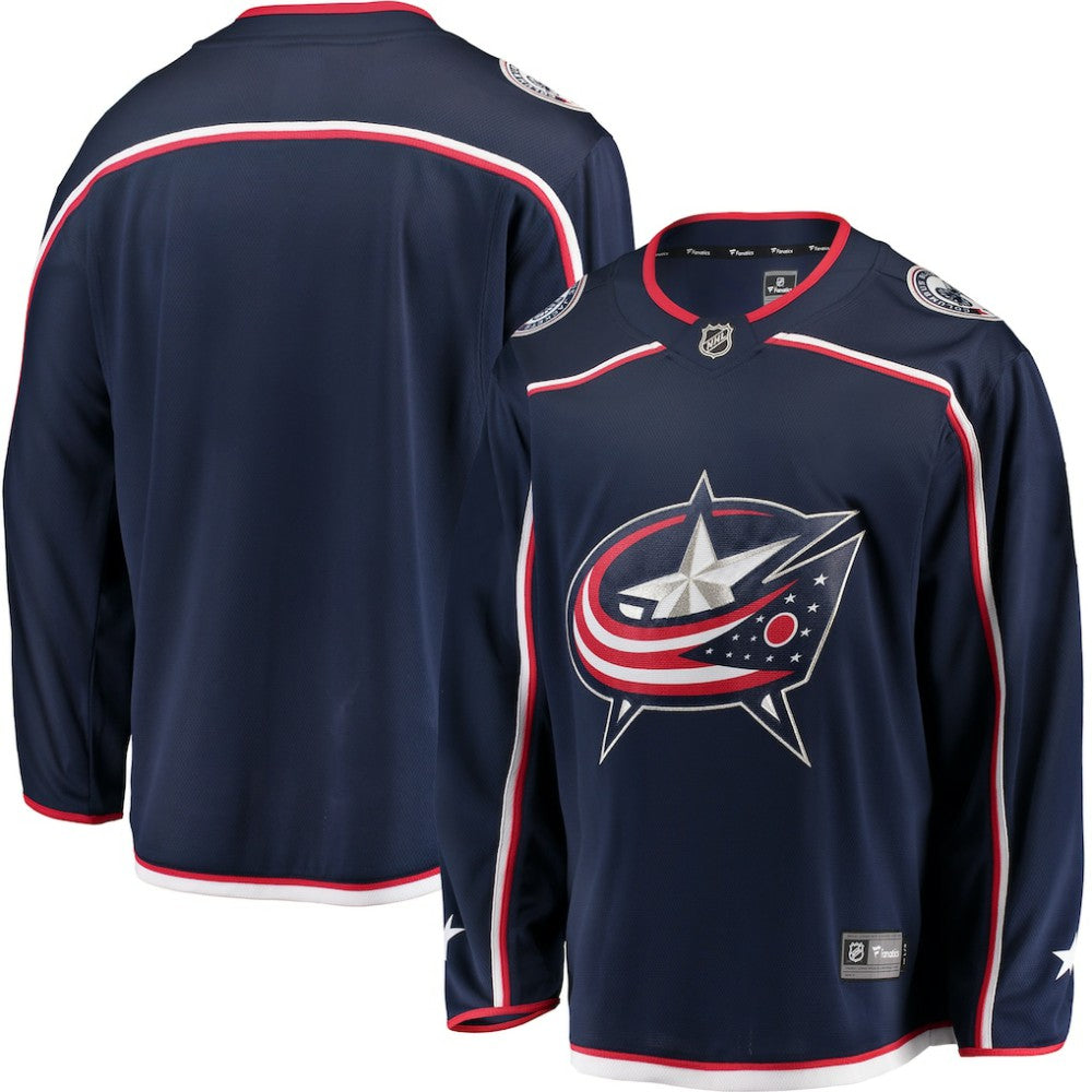 Columbus Blue Jackets Fanatics Breakaway Home Jersey For Sale