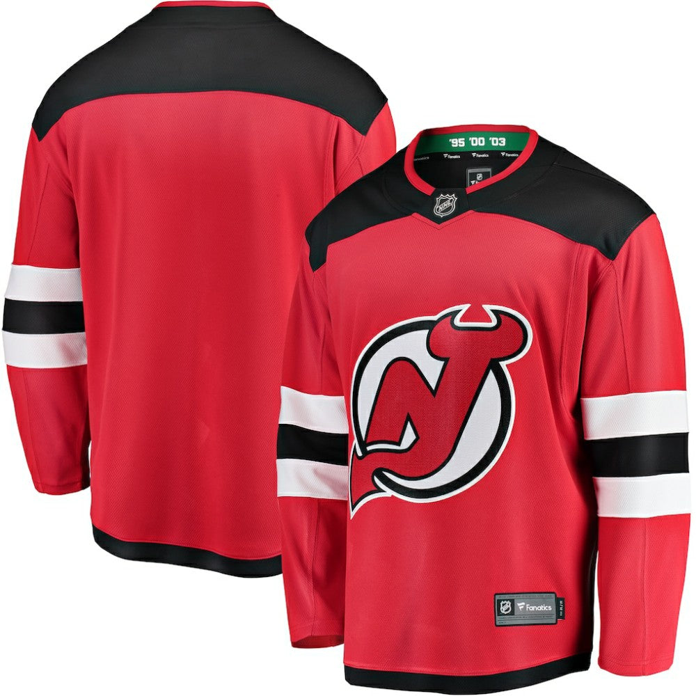 New Jersey Devils Fanatics Breakaway Home Jersey Discount