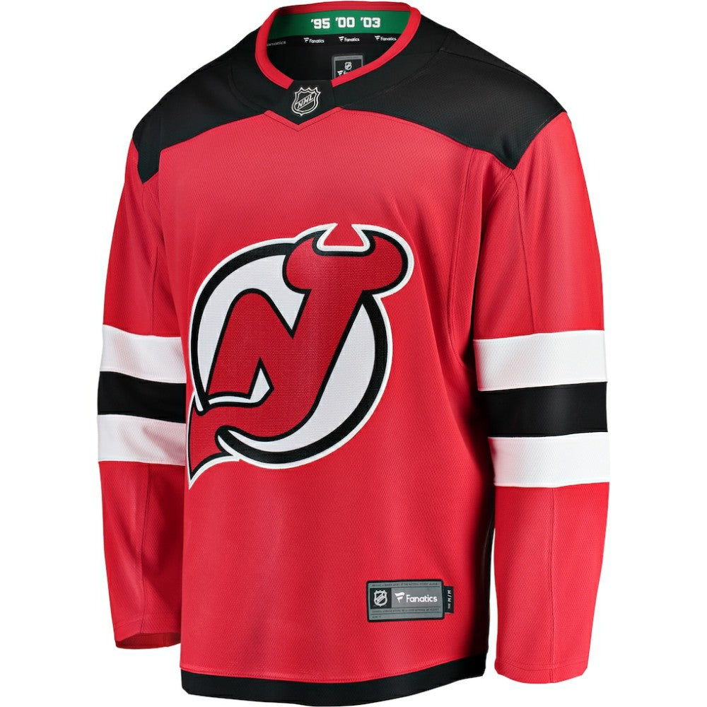 New Jersey Devils Fanatics Breakaway Home Jersey Discount