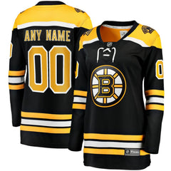 Boston Bruins Fanatics Women's Home Breakaway Custom Jersey Online
