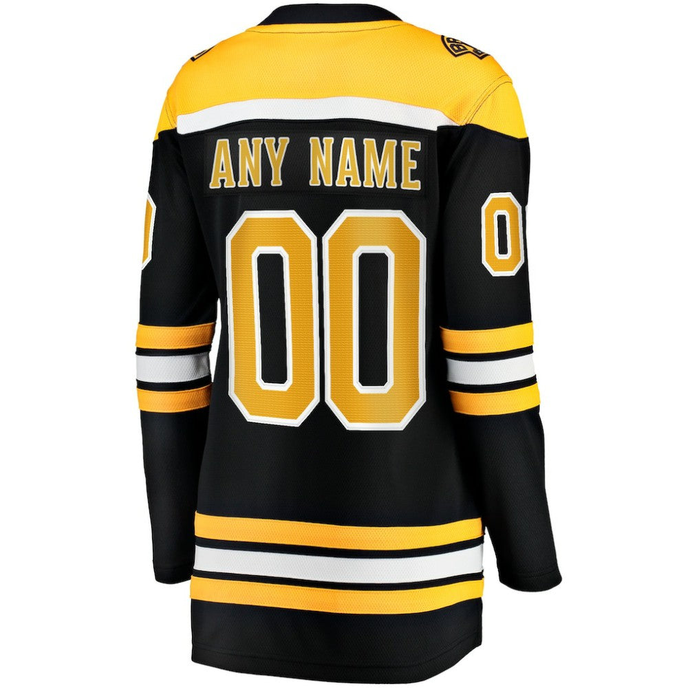 Boston Bruins Fanatics Women's Home Breakaway Custom Jersey Online