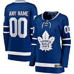 Toronto Maple Leafs Fanatics Women's Home Breakaway Custom Jersey Online