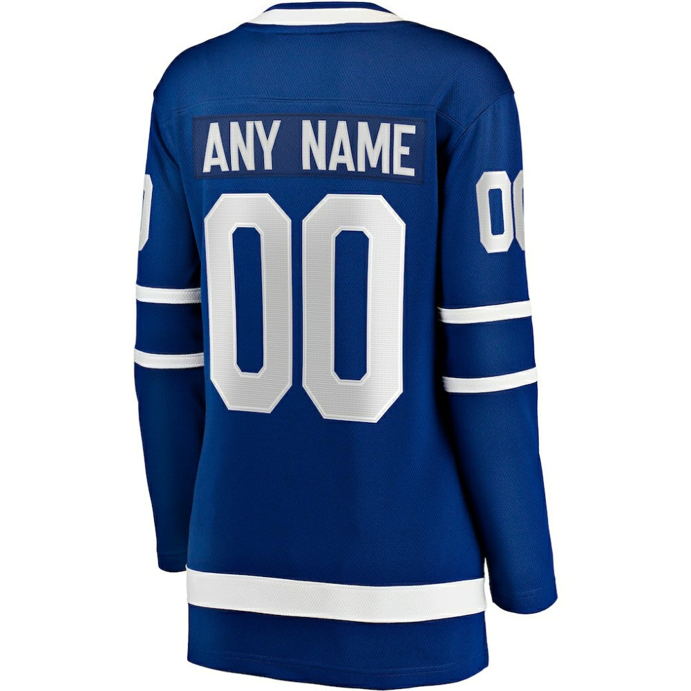 Toronto Maple Leafs Fanatics Women's Home Breakaway Custom Jersey Online