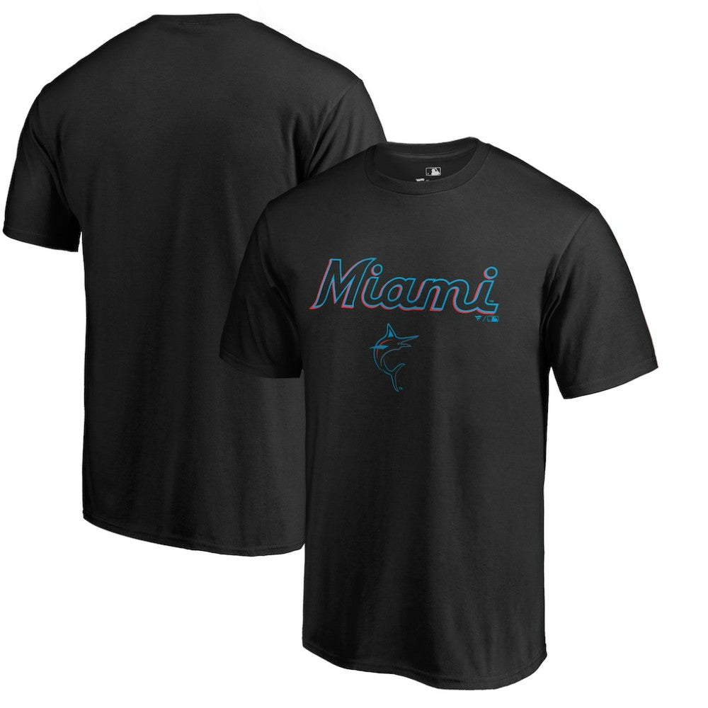 Miami Marlins Team Lockup T-Shirt | MLB Sale