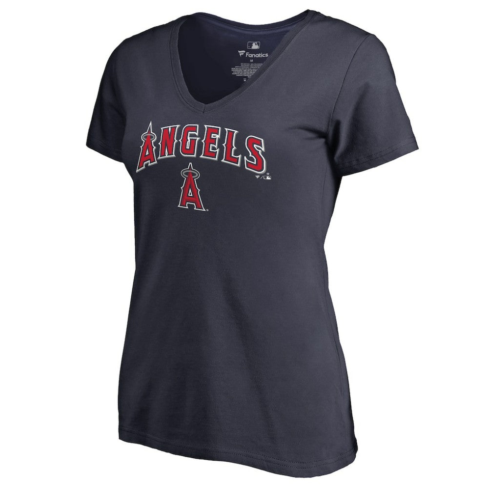 Los Angeles Angels Women's Team Lockup T-Shirt | MLB US