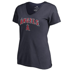 Los Angeles Angels Women's Team Lockup T-Shirt | MLB US