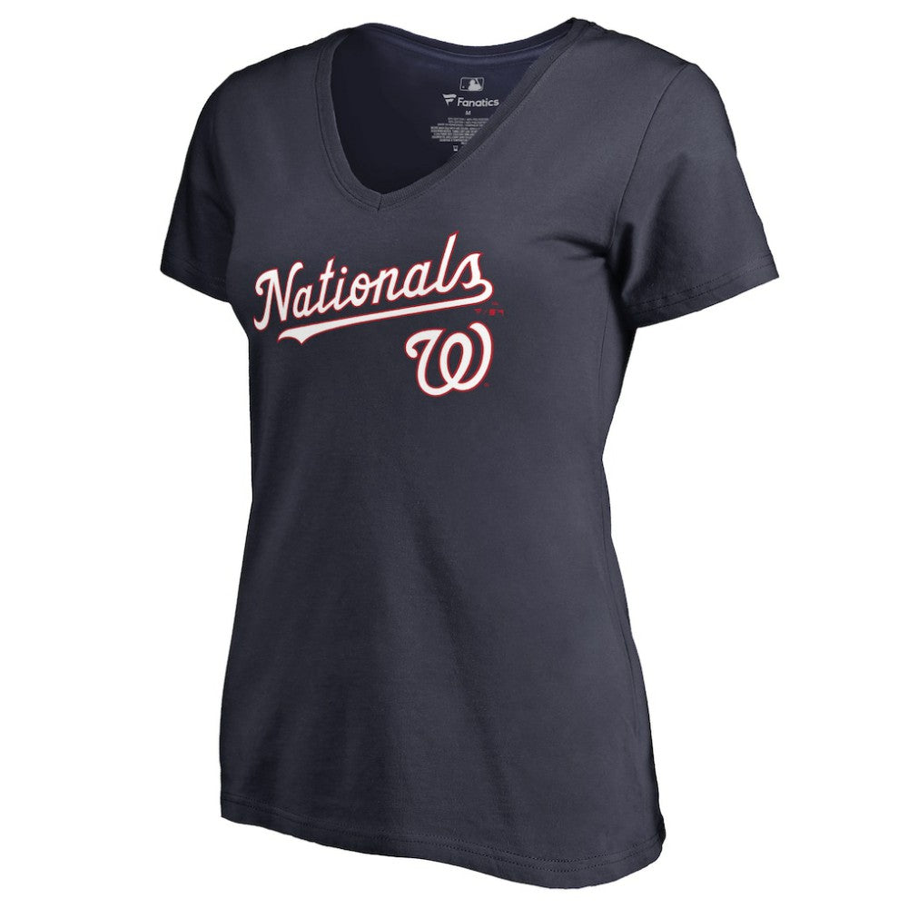 Washington Nationals Women's Team Lockup T-Shirt | MLB Online