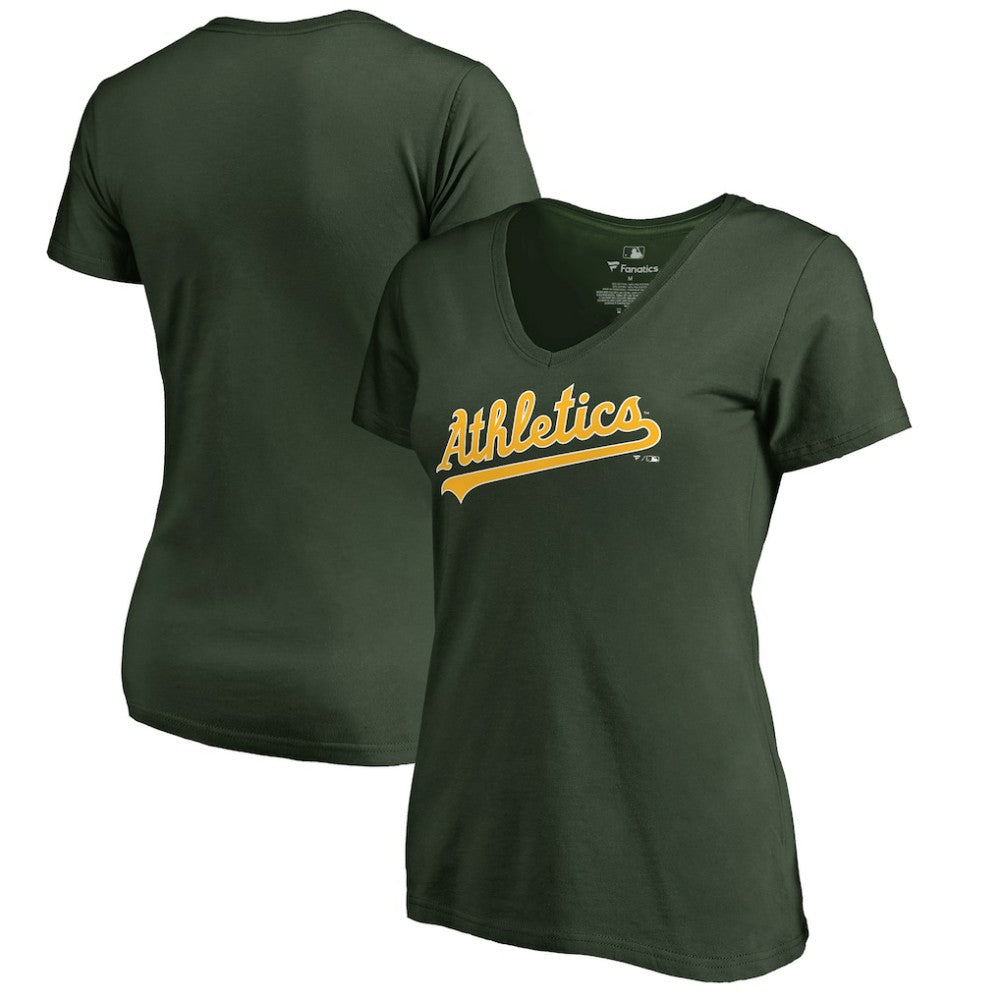 Athletics Women's Team Wordmark T-Shirt | MLB Outlet