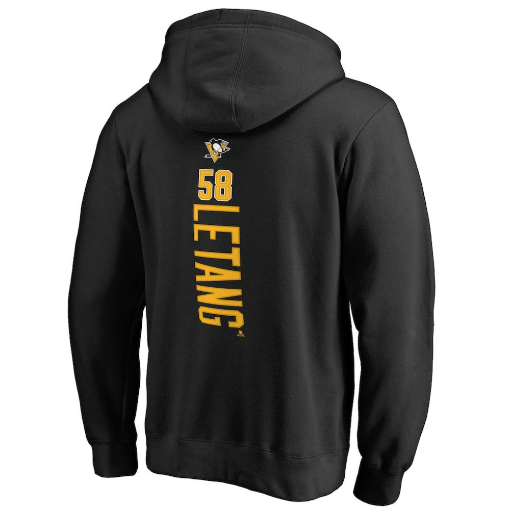 Kris Letang Pittsburgh Penguins Backer Pullover Hoodie For Sale