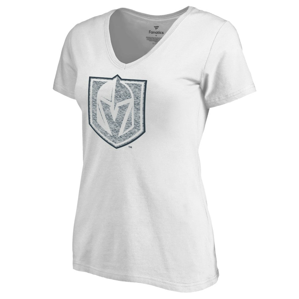 Vegas Golden Knights Women's Whiteout V-Neck T-Shirt Discount