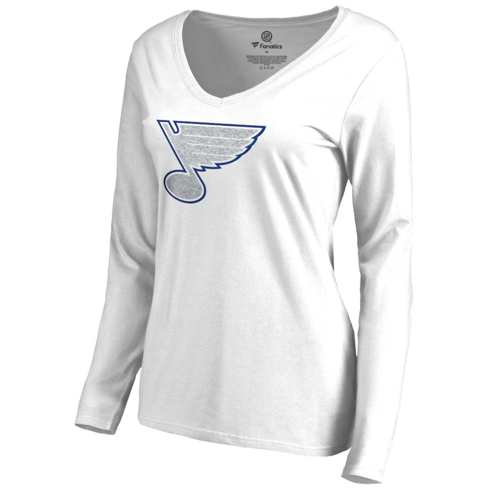 St. Louis Blues Women's White Out Long Sleeve T-Shirt Online