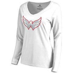 Washington Capitals Women's White Out Long Sleeve T-Shirt Online