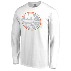 New York Islanders White Out Long Sleeve T-Shirt Sale