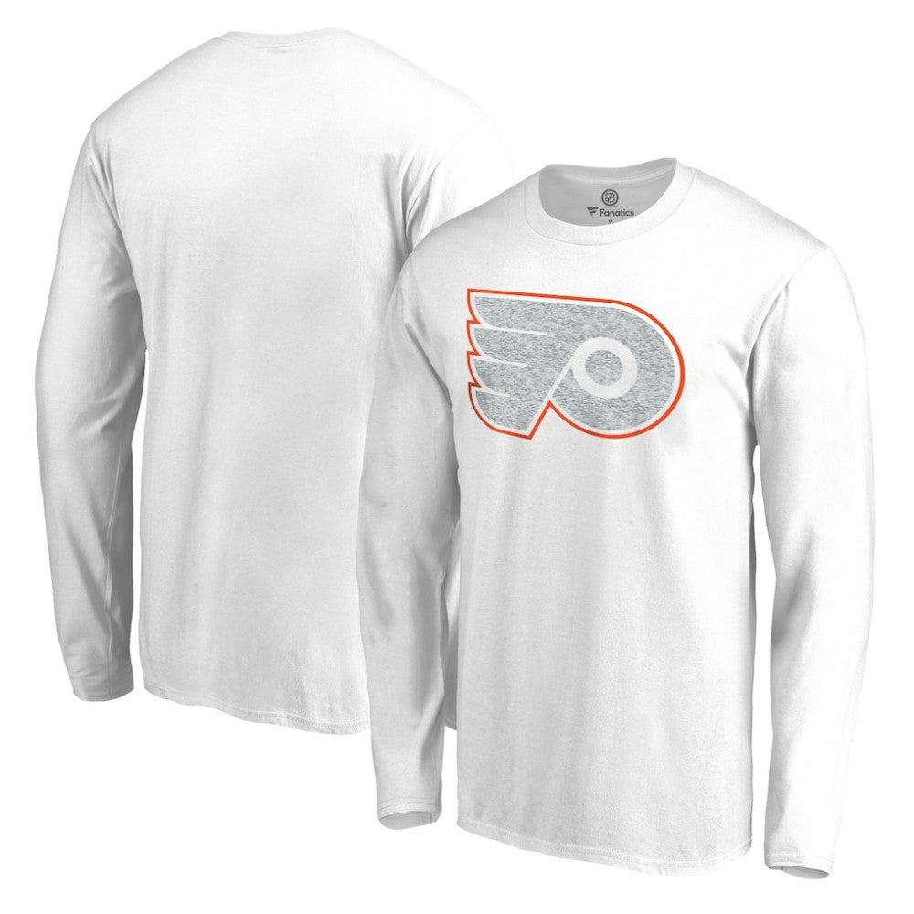 Philadelphia Flyers White Out Long Sleeve T-Shirt On Sale