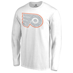 Philadelphia Flyers White Out Long Sleeve T-Shirt On Sale