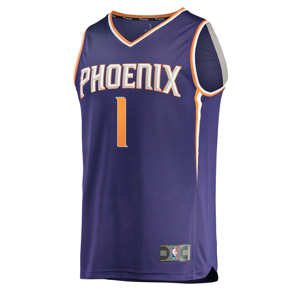 Devin Booker Phoenix Suns Fast Break Replica Jersey Purple On Sale