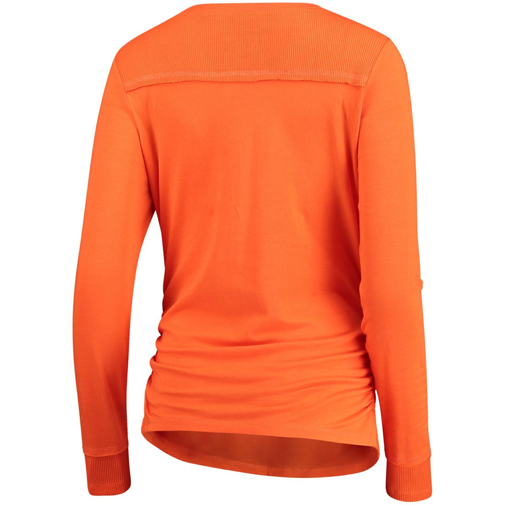 Denver Broncos  Touch Women's Maternity Yardline Tri-Blend Top