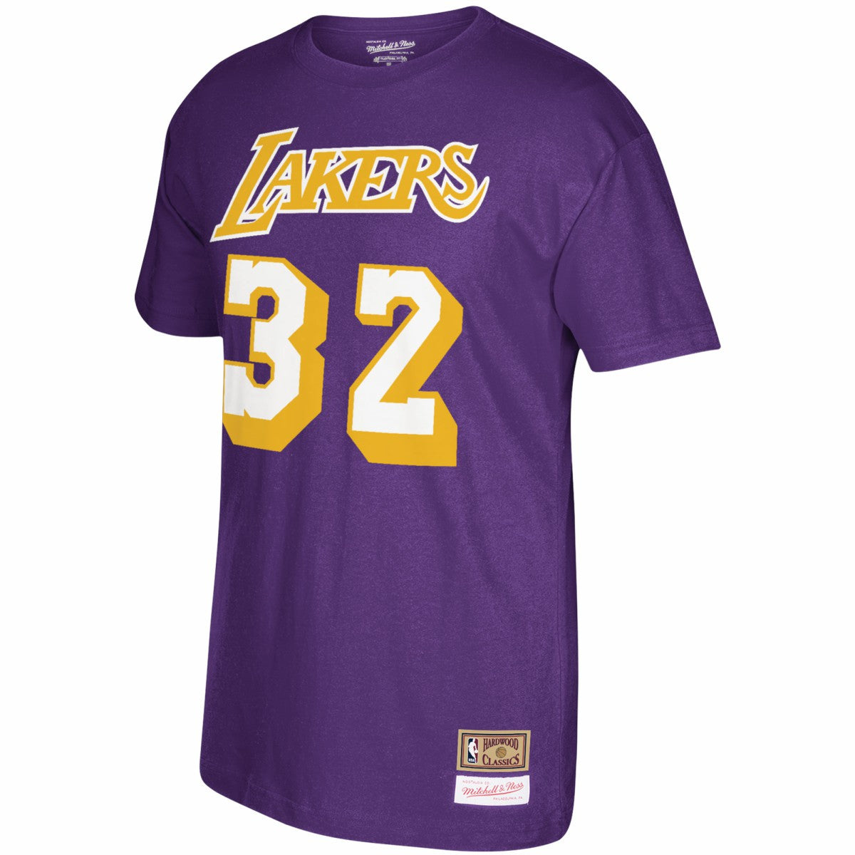 Magic Johnson Los Angeles Lakers Hardwood Classics Name & Number T-Shirt Discount
