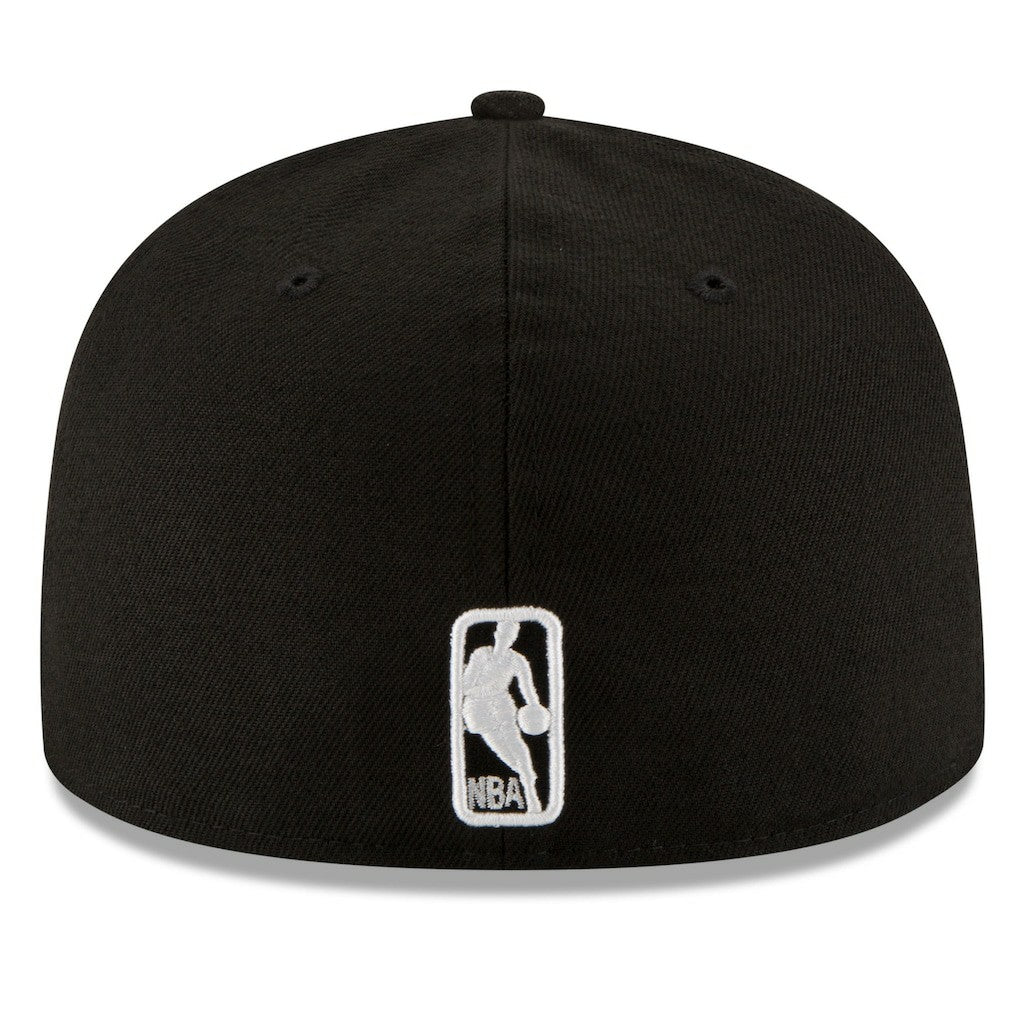 Boston Celtics Black & White Logo 59FIFTY Fitted Hat Discount