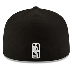 Boston Celtics Black & White Logo 59FIFTY Fitted Hat Discount