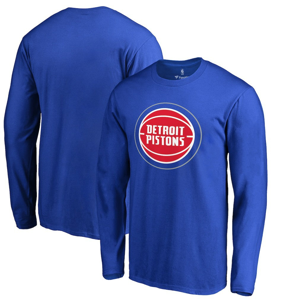 Detroit Pistons Primary Logo 2 Long Sleeve T-Shirt sale Online