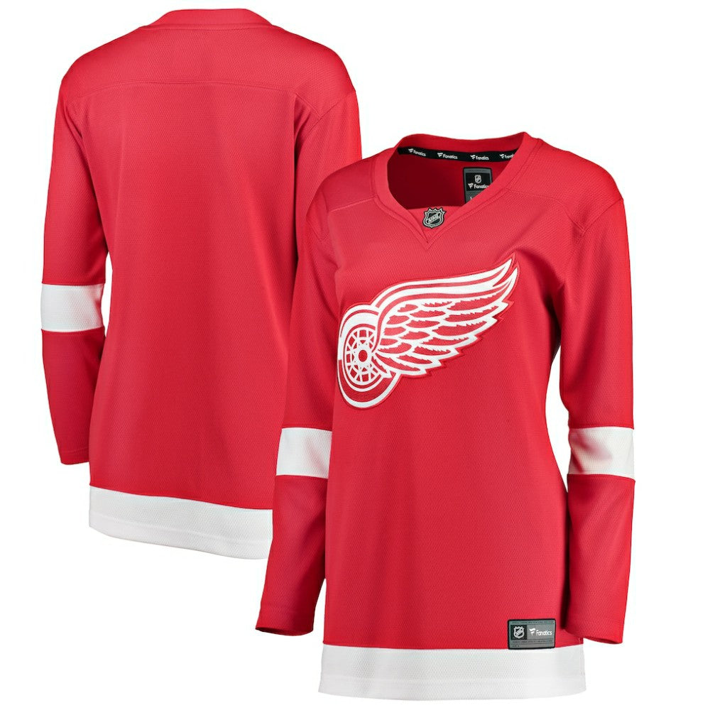 Detroit Red Wings Fanatics Women's Home Breakaway Jersey On Sale