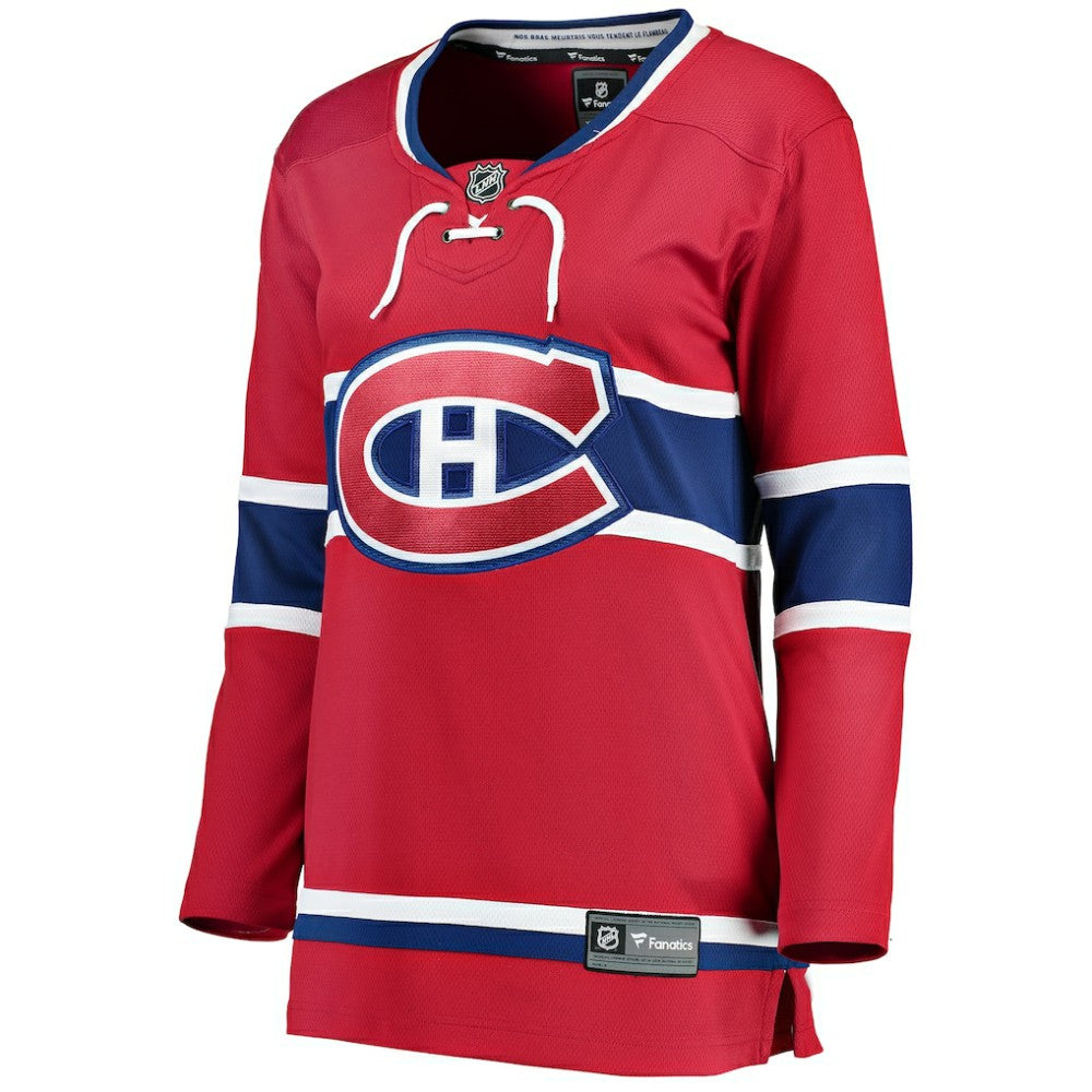 Montreal Canadiens Fanatics Women's Home Breakaway Jersey On Sale
