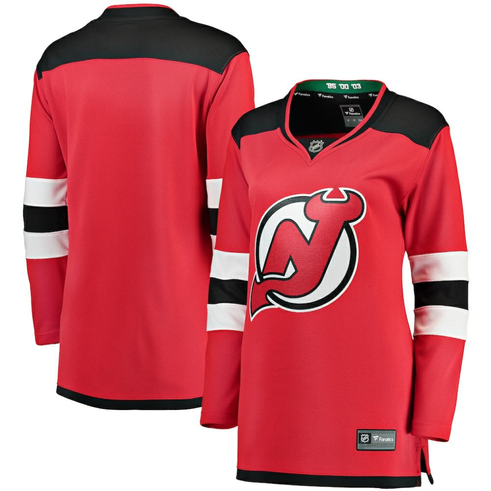 New Jersey Devils Fanatics Women's Home Breakaway Jersey Outlet