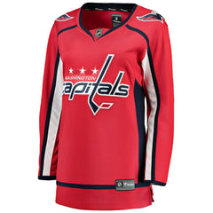 Washington Capitals Fanatics Women's Home Breakaway Jersey On Sale