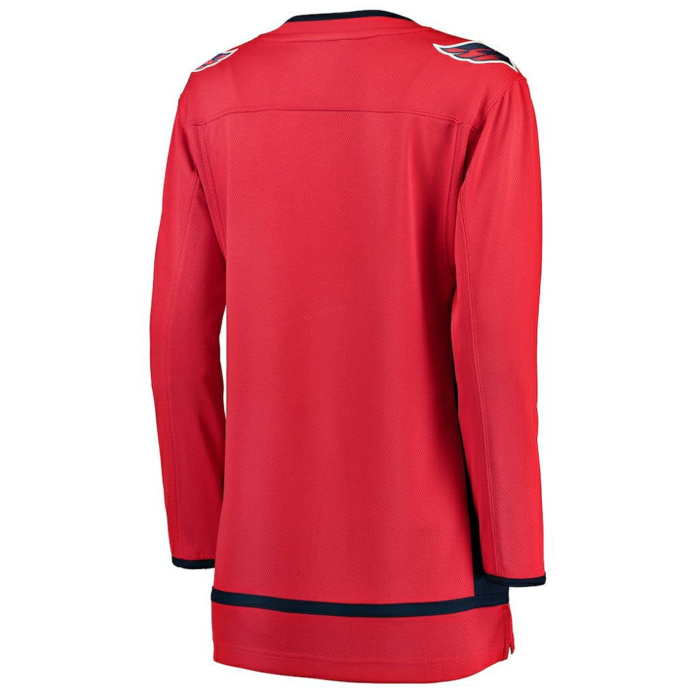 Washington Capitals Fanatics Women's Home Breakaway Jersey On Sale