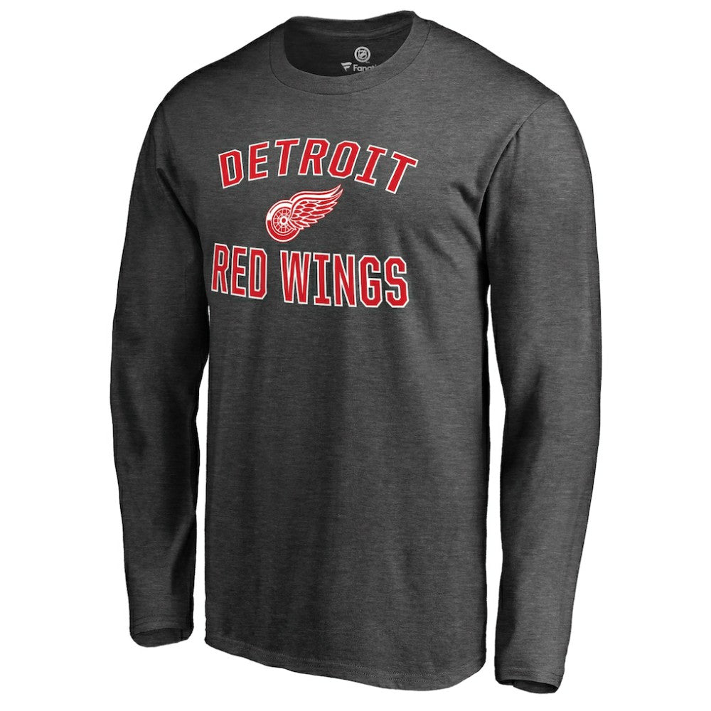 Detroit Red Wings Victory Arch II Long Sleeve T-Shirt On Sale