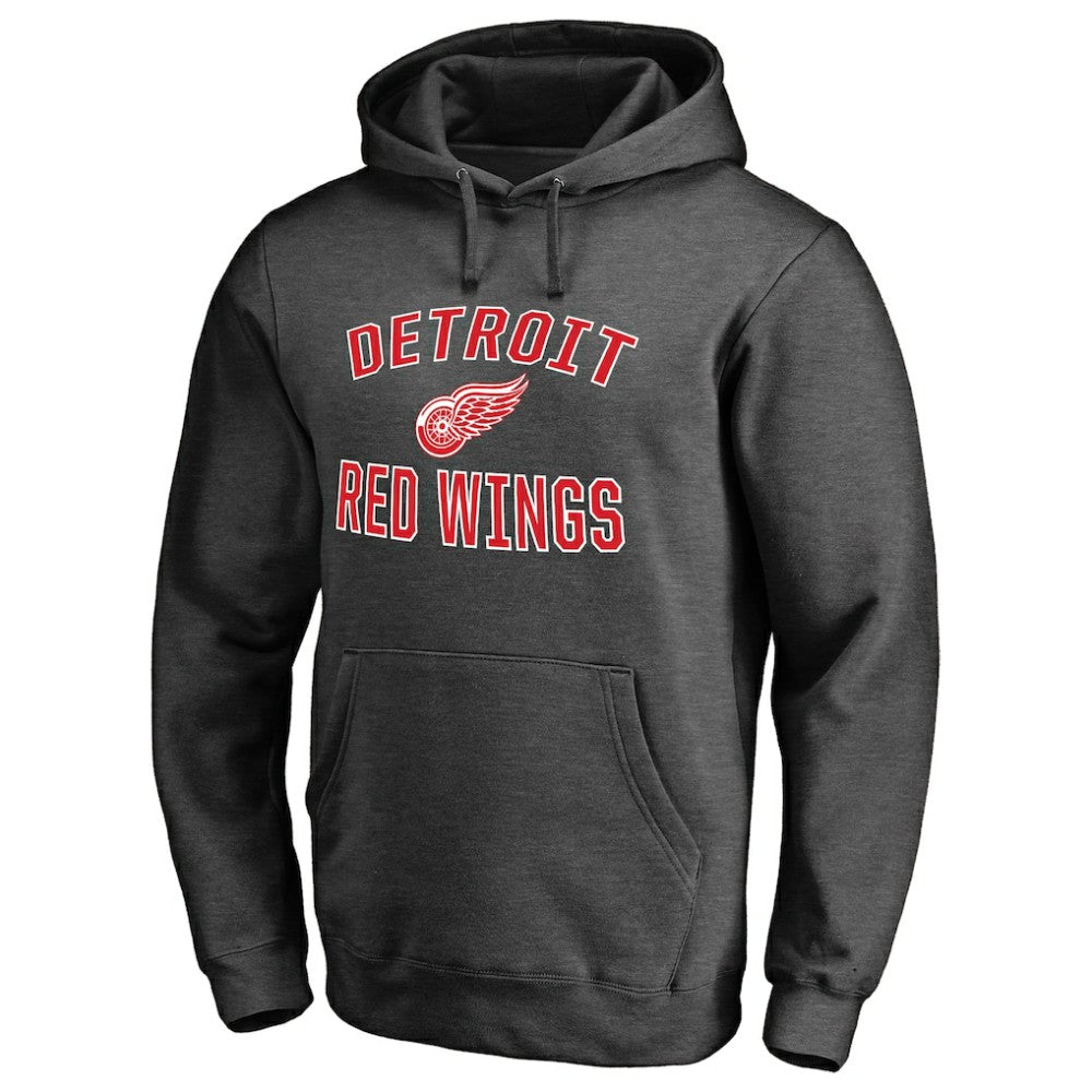 Detroit Red Wings Victory Arch Team Fitted Pullover Hoodie On Sale
