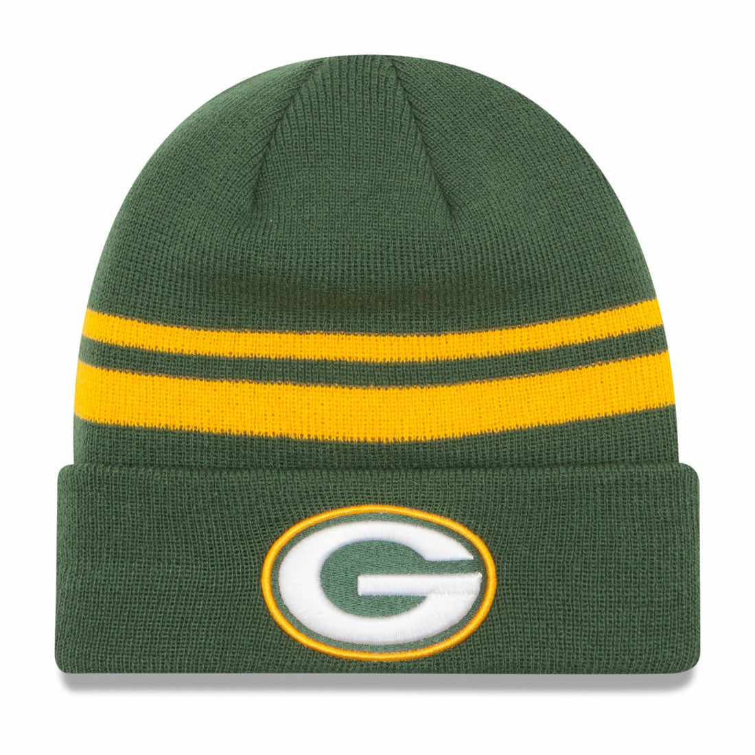 Green Bay Packers New Era Team Logo Cuffed Knit Hat