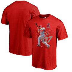 Mike Trout Los Angeles Angels Fade Away T-Shirt | MLB Online