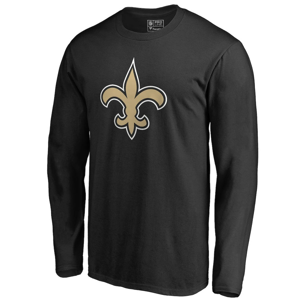 New Orleans Saints  Primary Logo Long-Sleeve T-Shirt