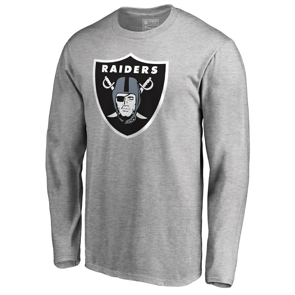 Las Vegas Raiders  Primary Logo Long-Sleeve T-Shirt
