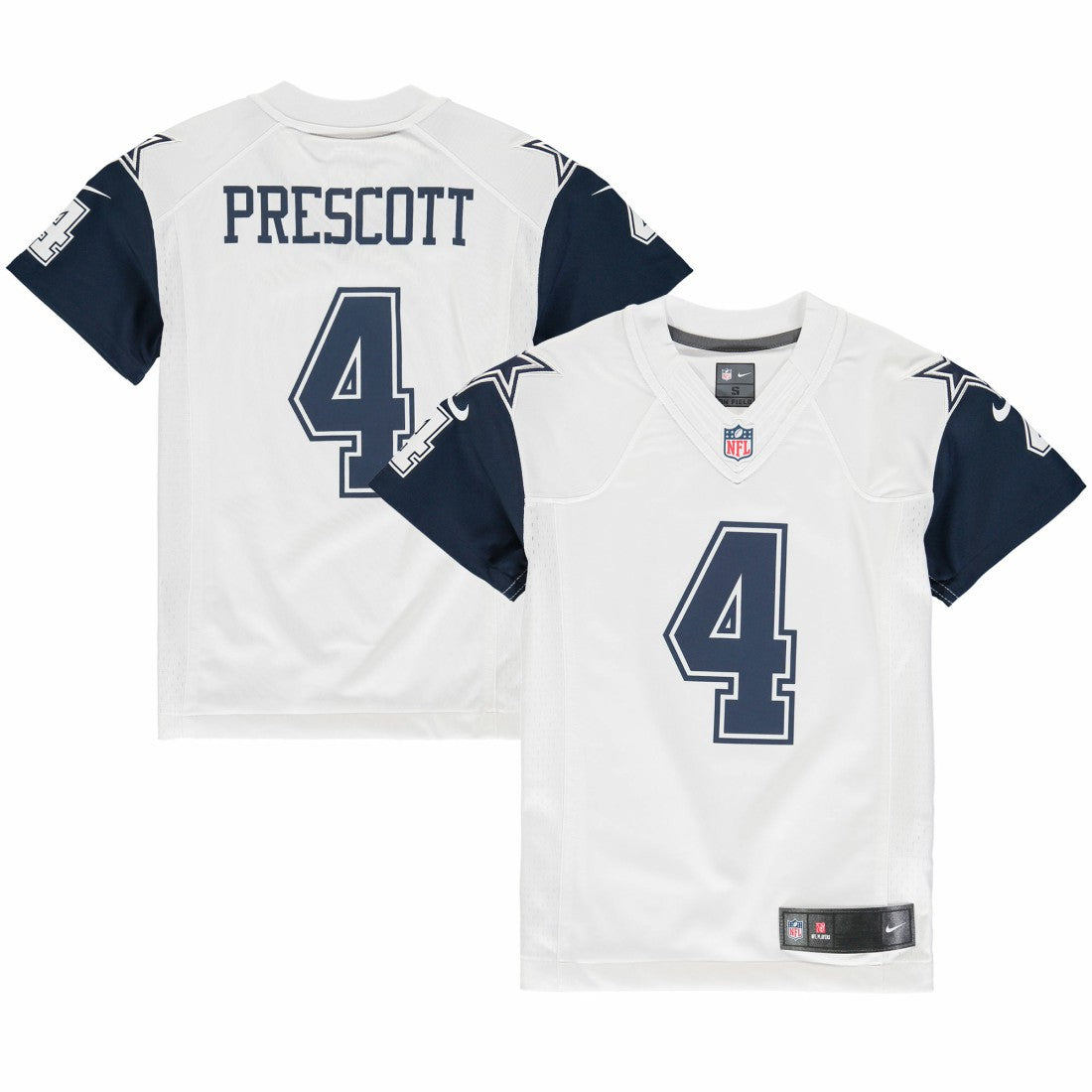 Dallas Cowboys Nike Dak Prescott  Youth Color Rush Game Jersey